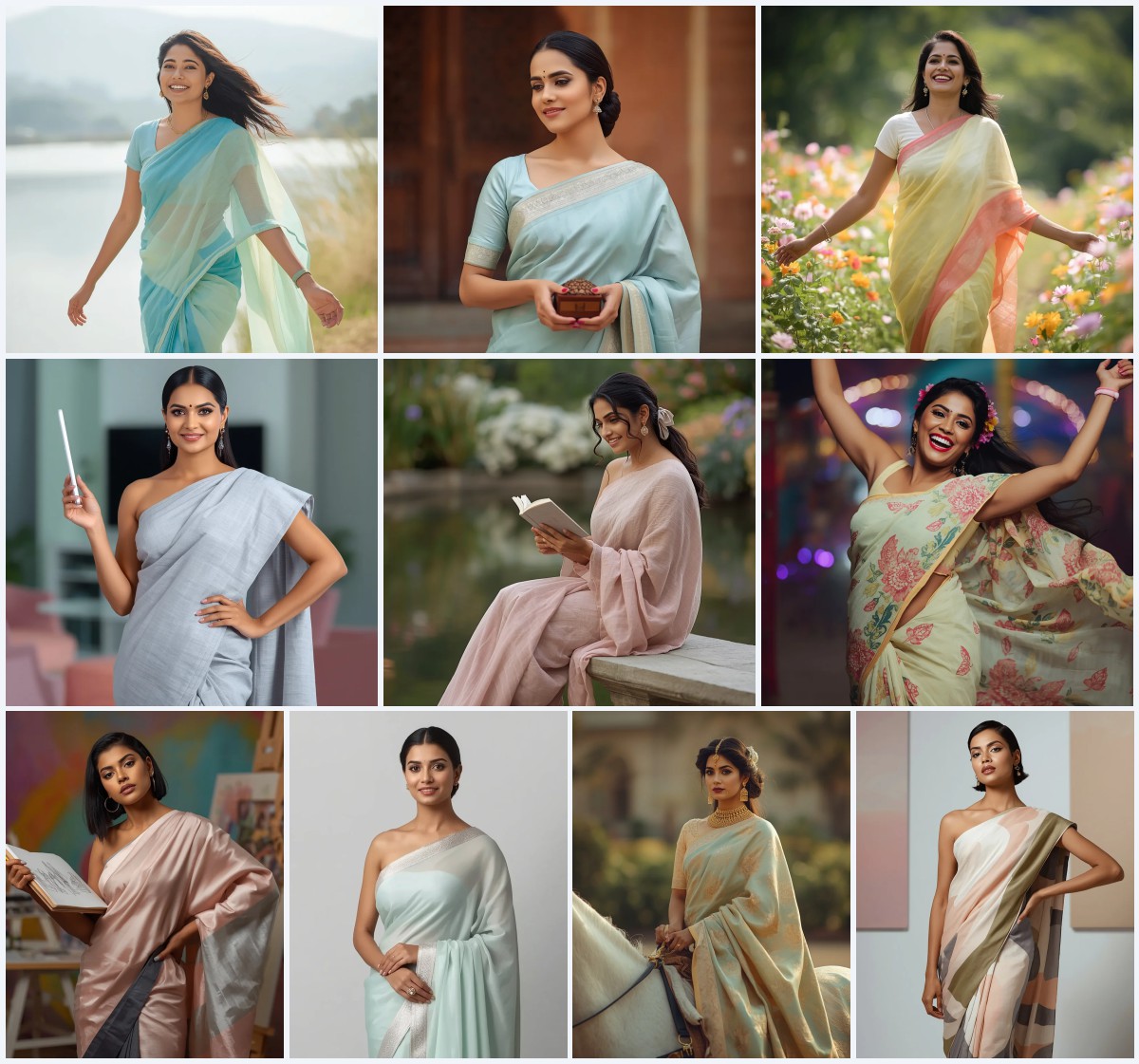 New 10 Saree with Dupatta AI Prompts for Elegant Layered Styling